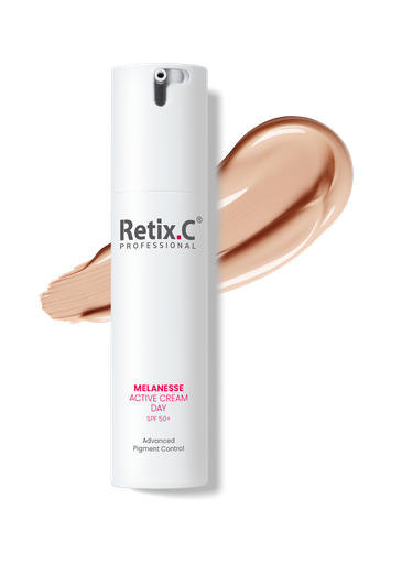 Retix.C Melanesse dnevna krema tonirana + SPF 50 50 ml